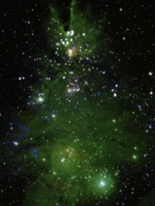 NASA's Latest Capture Provides Spectacular View of the Christmas Tree Star Cluster