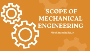 Engineering Scope of Mechanical Engineering