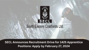 SECL Recruitment 2024